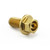 Stainless Steel Reservoir Mount Bolt Rear Brake Gold