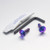 Titanium Reservoir Mount Bolt Kit Rear Brake Master Cylinder Purple Haze