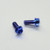 Titanium Reservoir Mount Bolt Kit Rear Brake Master Cylinder Race Spec Blue