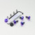 Titanium Screen Bolt Kit Honda VFR1200F Purple Haze
