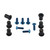 Titanium Screen Bolt Kit Honda CBR1000RR-R Fireblade Blue