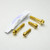 Stainless Steel Brake & Clutch Lever Pinch Bolts Gold