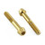 Stainless Steel Clip-On / Handle Bar Mount Bolts Gold