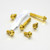 Stainless Steel Crash Bar Mount Bolts Gold