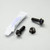 Stainless Steel Frame to Engine Mount Bolt Kit Black