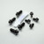 Stainless Steel Frame to Engine Mount Bolt Kit Black