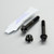 Stainless Steel Exhaust Hanger Mount Bolt Kit Black