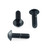 Stainless Steel Exhaust Heat Shield Mount Bolts Black