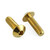 Stainless Steel Heel Plate Bolt Kit Gold