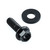 Stainless Steel Heel Plate Bolt Kit Black