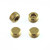 Stainless Steel Brake Caliper Grub Screw A/Key Drive Pack x4 Gold