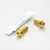 Stainless Steel Pillion Footrest Hanger Bolt Kit Gold