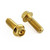 Stainless Steel Rear Brake Mounting Bolt Kit Gold