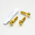 Stainless Steel Rider Footrest Hanger Bolt Kit Gold