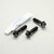 Stainless Steel Rider Footrest Hanger Bolt Kit Race Spec Black
