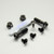 Stainless Steel Front & Rear Sub Frame Bolt Kit Black