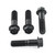 Stainless Steel Subframe Bolt Kit Flanged Hex Head Bolt Black