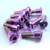 Titanium Disc Bolt To Fit Triumph M8x30mm Pack x12 Purple Haze