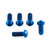 Titanium Disc Bolt To Fit Ducati/Aprilia M8x20mm Pack x5 Blue
