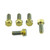 Titanium Disc Bolt To Fit Aprilia/Ducati M8x20mm Pack x5 Gold