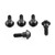 Titanium Disc Bolt To Fit Yamaha M6x20mm Pack x5 Black