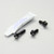 Titanium ABS Sensor Mount Bolt Kit Front & Rear Black