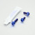 Titanium ABS Sensor Mount Bolt Kit Front & Rear DualDrive Blue