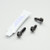 Titanium ABS Sensor Mount Bolt Kit Front & Rear DualDrive Black