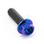 Titanium ABS Sensor Mount Bolt Kit Rear Purple Haze