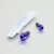 Titanium ABS Sensor Mount Bolt Kit Front & Rear Purple Haze