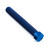 Titanium Axle Adjuster Bolt M8x(1.25mm)x55mm Blue