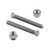 Titanium Axle Adjuster Set M8x60mm 2xBolts 2xNuts