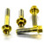 Titanium Brake & Clutch Lever Perch Pinch Bolt Kit Gold