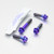 Titanium Brake & Clutch Lever Perch Pinch Bolt Kit Race Spec Purple Haze