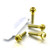 Titanium Brake & Clutch Lever Perch Pinch Bolt Kit DualDrive Gold
