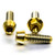 Titanium Brake & Clutch Lever Perch Pinch Bolt Kit Gold