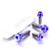 Titanium Brake & Clutch Lever Perch Pinch Bolt Kit DualDrive Purple Haze