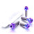 Titanium Brake & Clutch Lever Perch Pinch Bolt Kit DualDrive Purple Haze