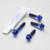 Titanium Brake & Clutch Lever Perch Pinch Bolt Kit Race Spec Blue