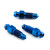 Titanium Bleed Nipple M7x(1.00mm) Rear Brake Master Cylinder Pack x3 Blue