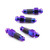 Titanium Bleed Nipple M7x(1.00mm) Rear Brake Caliper Pack x4 Purple Haze