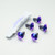 Titanium Chain Guard Mount Bolt Kit Purple Haze