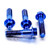 Titanium Clip-On / Handle Bar Mount Bolt Kit Blue