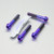 Titanium Clip-On / Handle Bar Mount Bolt Kit Purple Haze