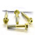 Titanium Clip-On / Handle Bar Mount Bolt Kit DualDrive Gold