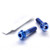Titanium Clip-On / Handle Bar Mount Bolt Kit DualDrive Blue