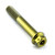Titanium DualDrive Bolt M10x(1.25mm)x65mm Race Spec Gold