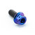 Titanium DualDrive Bolt M5x(0.80mm)x12mm Race Spec Purple Haze