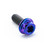 Titanium DualDrive Bolt M6x(1.00mm)x16mm Race Spec Purple Haze