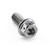 Titanium DualDrive Bolt M8x(1.25mm)x20mm Race Spec